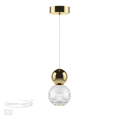 Светильник подвесной 5008/7L Odeon Light Золотой