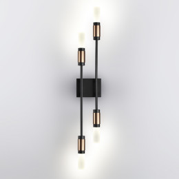 Светильник настенный 5009/10WL Odeon Light Черный