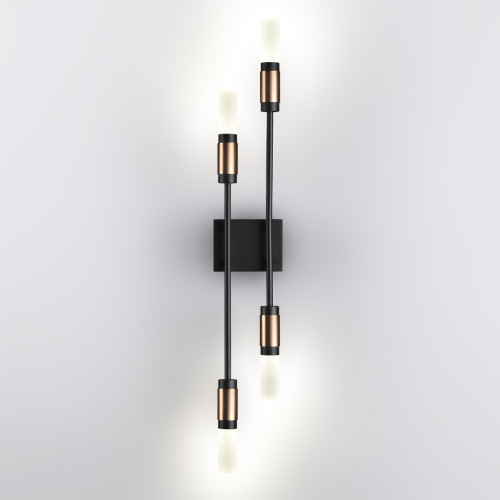 Светильник настенный 5009/10WL Odeon Light Черный