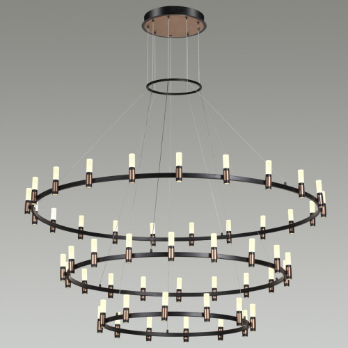 Люстра 5009/204L Odeon Light Черный