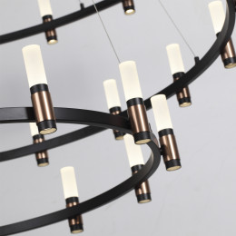 Люстра 5009/204L Odeon Light Черный