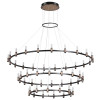 Люстра 5009/204L Odeon Light Черный