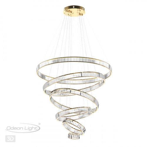 Люстра 5015/260L Odeon Light Золотой