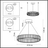 Люстра 5015/45L Odeon Light Золотой