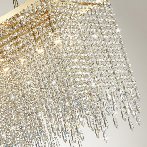 Люстра 5028/9A Odeon Light Золотой