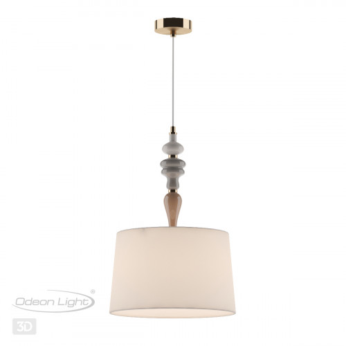 Светильник подвесной 5040/1 Odeon Light Античная бронза, латунь