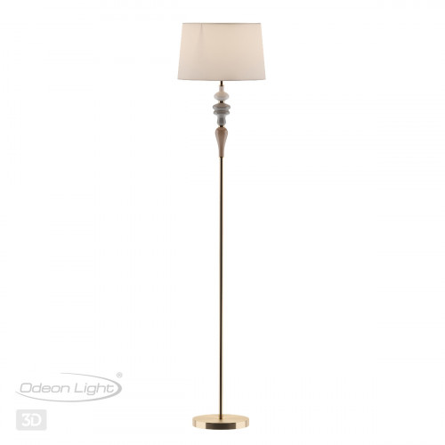 Торшер 5040/1F Odeon Light Античная бронза, латунь