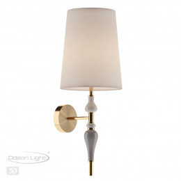 Светильник настенный 5040/1W Odeon Light Античная бронза, латунь