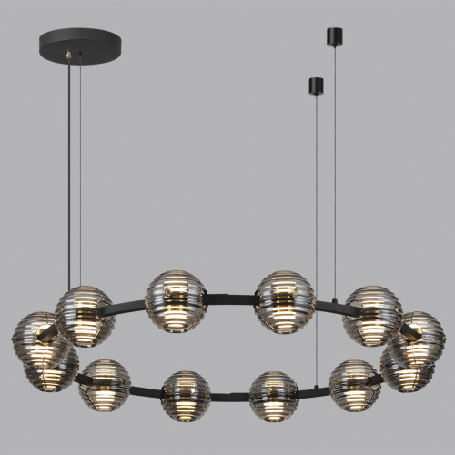 Люстра 5041/120L Odeon Light Черный
