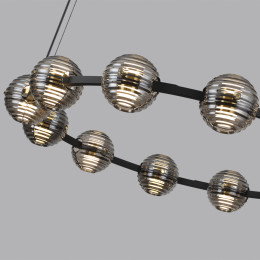 Люстра 5041/120L Odeon Light Черный