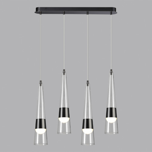 Люстра 5044/42L Odeon Light Черный