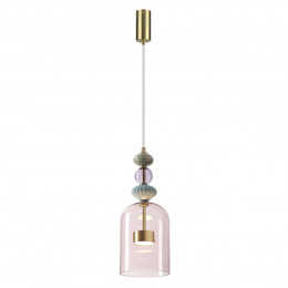Светильник подвесной 5045/12L Odeon Light Античная бронза, латунь