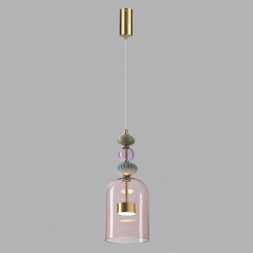 Светильник подвесной 5045/12L Odeon Light Античная бронза, латунь