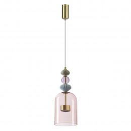 Светильник подвесной 5045/12L Odeon Light Античная бронза, латунь