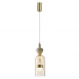 Светильник подвесной 5045/12LB Odeon Light Античная бронза, латунь
