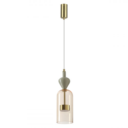 Светильник подвесной 5045/12LB Odeon Light Античная бронза, латунь