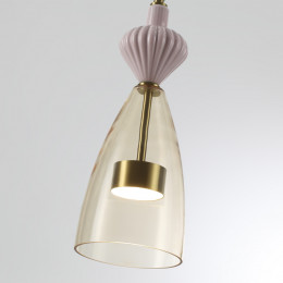 Светильник подвесной 5045/12LC Odeon Light Античная бронза, латунь
