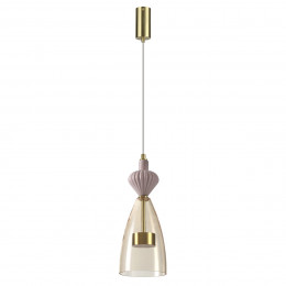 Светильник подвесной 5045/12LC Odeon Light Античная бронза, латунь