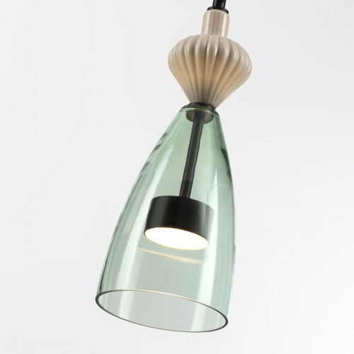 Светильник подвесной 5046/12LC Odeon Light Черный