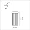Светильник потолочный 5047/10LC Odeon Light Черный