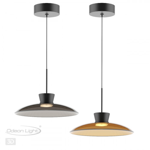 Светильник подвесной 5055/9LA Odeon Light Черный