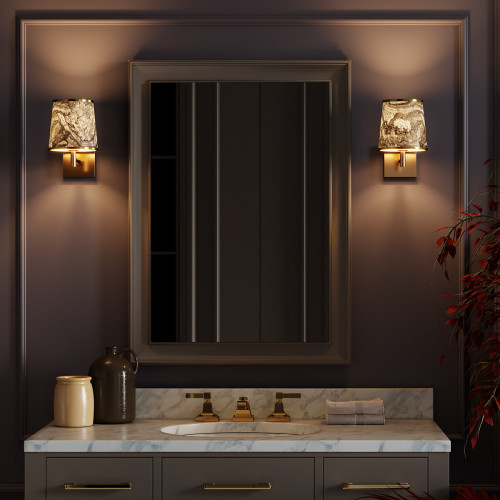 Светильник настенный 5064/1W Odeon Light Античная бронза