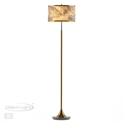 Торшер 5064/2F Odeon Light Античная бронза, латунь