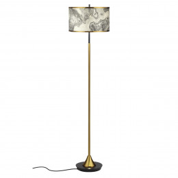 Торшер 5064/2F Odeon Light Античная бронза, латунь