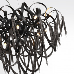 Люстра 5067/12 Odeon Light Черный