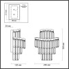 Светильник настенный 5073/2W Odeon Light Золотой