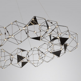 Люстра 5087/68L Odeon Light Черный