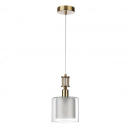 Светильник подвесной 5088/1 Odeon Light Античная бронза, латунь