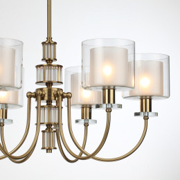 Люстра 5088/6 Odeon Light Античная бронза, латунь