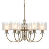 Люстра 5088/6 Odeon Light Античная бронза, латунь