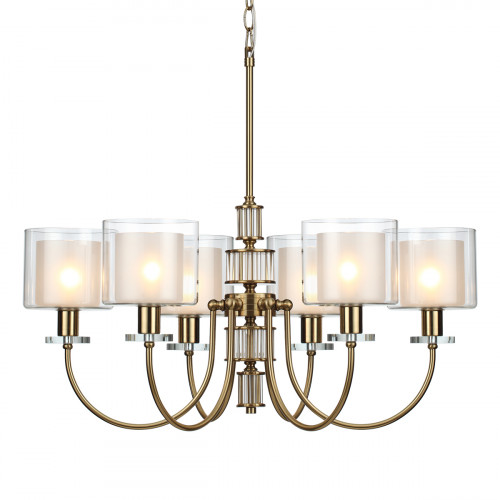 Люстра 5088/6 Odeon Light Античная бронза, латунь