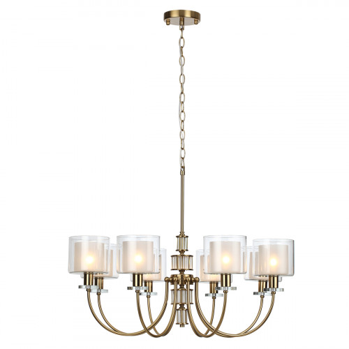 Люстра 5088/8 Odeon Light Античная бронза, латунь
