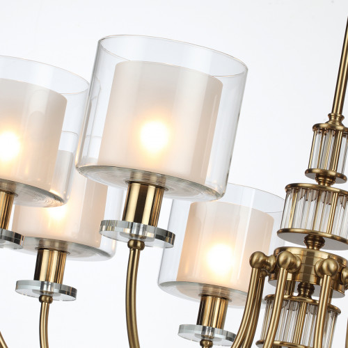 Люстра 5088/8 Odeon Light Античная бронза, латунь