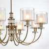 Люстра 5088/8 Odeon Light Античная бронза, латунь