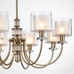 Люстра 5088/8 Odeon Light Античная бронза, латунь