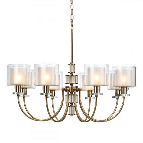 Люстра 5088/8 Odeon Light Античная бронза, латунь
