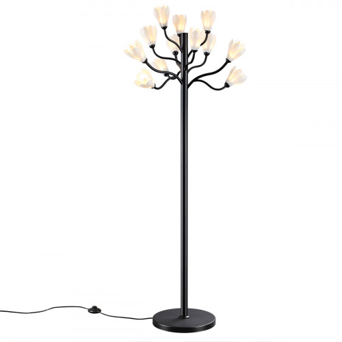 Торшер 5090/12F Odeon Light Черный