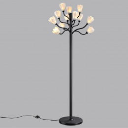 Торшер 5090/12F Odeon Light Черный
