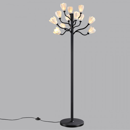 Торшер 5090/12F Odeon Light Черный