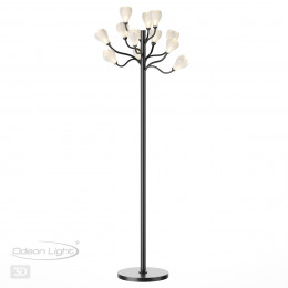 Торшер 5090/12F Odeon Light Черный