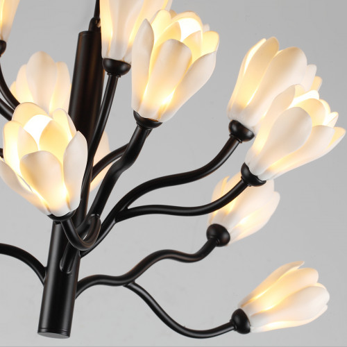 Люстра 5090/15 Odeon Light Черный