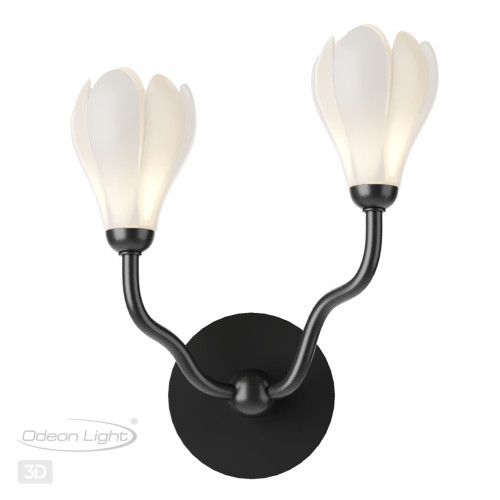 Светильник настенный 5090/2W Odeon Light Черный