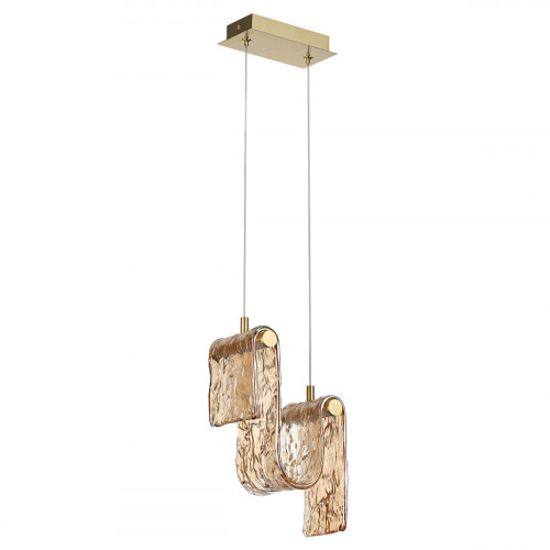 Светильник подвесной 5105/11L Odeon Light Античная бронза, золотой