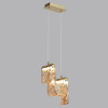 Светильник подвесной 5105/11L Odeon Light Античная бронза, золотой