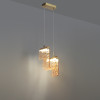 Светильник подвесной 5105/11L Odeon Light Античная бронза, золотой