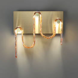 Светильник настенный 5105/16WL Odeon Light Античная бронза, золотой
